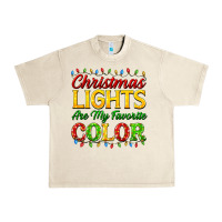 Sandshell christmas lights are my favorite color Urban Heavy Tee - FaDigitalArtStudio