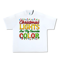 White christmas lights are my favorite color Urban Heavy Tee - FaDigitalArtStudio