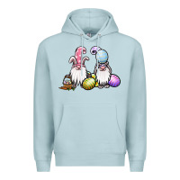 Blue Mist easter gnomes Premium Hoodie - Jasminsmagicworld