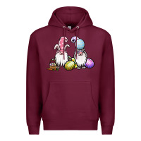 Burgundy easter gnomes Premium Hoodie - Jasminsmagicworld