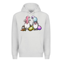Dove Grey easter gnomes Premium Hoodie - Jasminsmagicworld