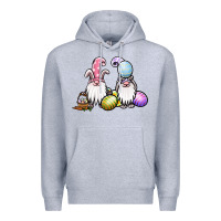 Heather Grey easter gnomes Premium Hoodie - Jasminsmagicworld