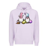 Lilac easter gnomes Premium Hoodie - Jasminsmagicworld