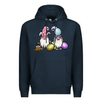 Navy easter gnomes Premium Hoodie - Jasminsmagicworld