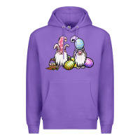 Purple easter gnomes Premium Hoodie - Jasminsmagicworld