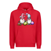 Red easter gnomes Premium Hoodie - Jasminsmagicworld