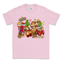 Bubblegum Pink Cino De Mayo coffee cups Mexico Classic Tee - HowdyJamesFarm