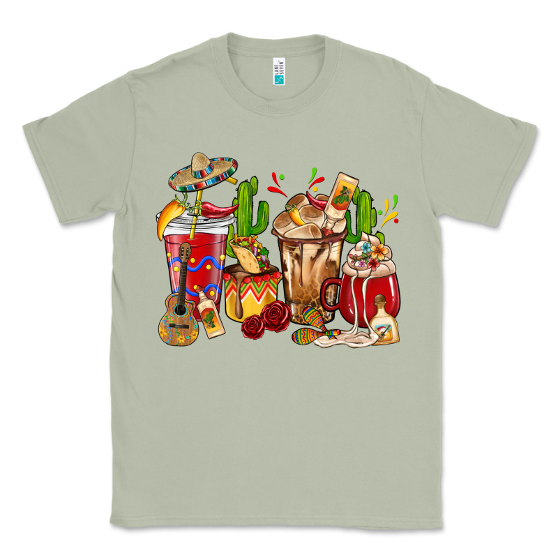 Cino De Mayo Coffee Cups Mexico Classic Tee by HowdyJamesFarm | Teevron