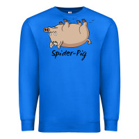 True Royal Spider Pig Premium Sweatshirt - DesigneFamous