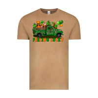 Vintage Camel feeling lucky with gnomes on truck Vintage Tee - FaDigitalArtStudio
