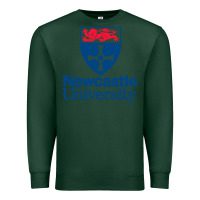 Sports Green Newcastle College Premium Sweatshirt - DesigneFamous