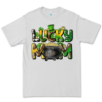 Dove Grey lucky mom St. Patrick's Premium Tee - HowdyJamesFarm