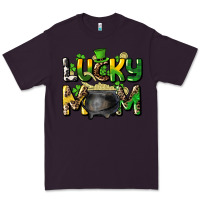 Plum lucky mom St. Patrick's Premium Tee - HowdyJamesFarm