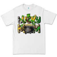 White lucky mom St. Patrick's Premium Tee - HowdyJamesFarm