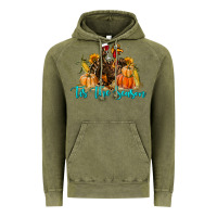 Vintage Olive Western Fall Turkey Tis The Season Vintage Hoodie - LillyAllenDesigns