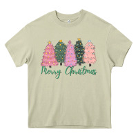 Mossy merry christmas trees Heavy Core Tee - CowGirlArtShop