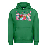 Emerald easter longhaired cow coffee cups Urban Hoodie - Jasminsmagicworld