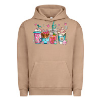 Pigment Burro easter longhaired cow coffee cups Urban Hoodie - Jasminsmagicworld