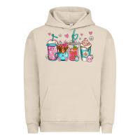 Pigment French Oak easter longhaired cow coffee cups Urban Hoodie - Jasminsmagicworld