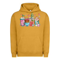 Pigment Peanut Butter easter longhaired cow coffee cups Urban Hoodie - Jasminsmagicworld