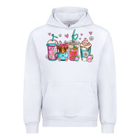 White easter longhaired cow coffee cups Urban Hoodie - Jasminsmagicworld