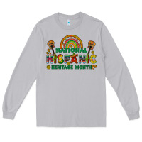 Moon Dust national hispanic heritage month Long Sleeve Tee - BundleAndBundleShop