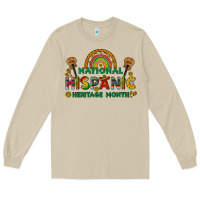 Mushroom national hispanic heritage month Long Sleeve Tee - BundleAndBundleShop