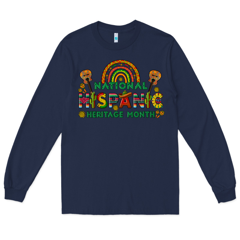 National Hispanic Heritage Month Long Sleeve Tee by BundleAndBundleShop | Teevron