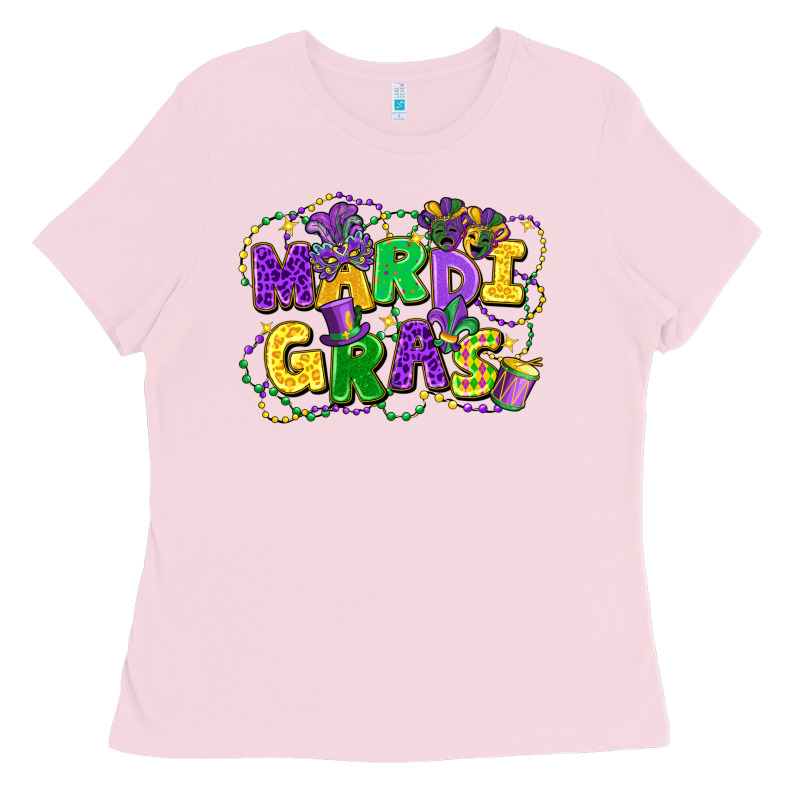 Mardi Gras Ladies Tee by FaDigitalArtStudio | Teevron