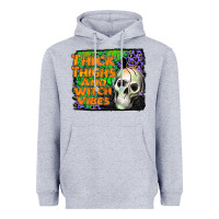 Heather Grey thick thighs and witch vibes Heavyweight Hoodie - JahusDesignShop