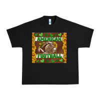 Black american football with sunflower tumbler Urban Heavy Tee - BundleAndBundleShop