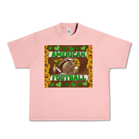 Salmon american football with sunflower tumbler Urban Heavy Tee - BundleAndBundleShop