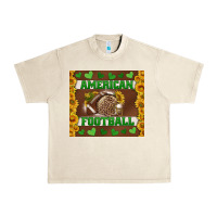 Sandshell american football with sunflower tumbler Urban Heavy Tee - BundleAndBundleShop