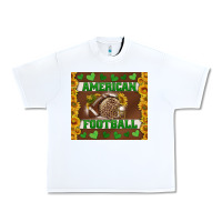 White american football with sunflower tumbler Urban Heavy Tee - BundleAndBundleShop