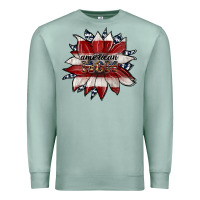 Seafoam american mom Premium Sweatshirt - JahusDesignShop