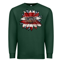 Sports Green american mom Premium Sweatshirt - JahusDesignShop