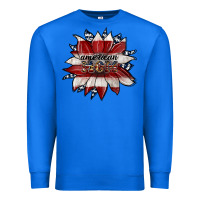True Royal american mom Premium Sweatshirt - JahusDesignShop