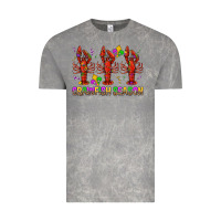 Cloud Rock Crawfish season mardi gras Vintage Tee - BundleAndBundleShop