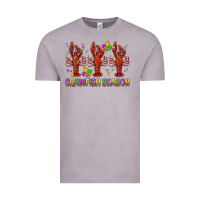 Vintage Zinc Crawfish season mardi gras Vintage Tee - BundleAndBundleShop