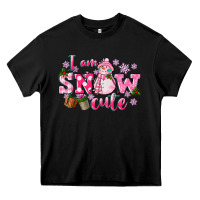 I Am Snow Cute Heavy Core Tee | Teevron