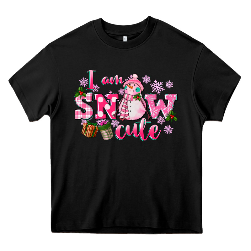 I Am Snow Cute Heavy Core Tee by CowGirlArtShop | Teevron