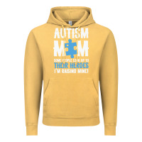Vintage Mustard lil autism mom Vintage Hoodie - CowhideDigitalArt