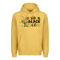 Antique Gold strong black queen Premium Hoodie - Artiststas