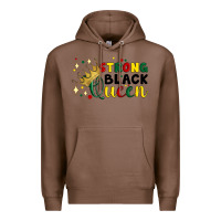 Chestnut strong black queen Premium Hoodie - Artiststas