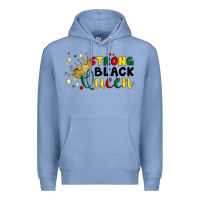 Colony Blue strong black queen Premium Hoodie - Artiststas