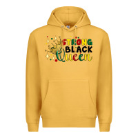 Mustard strong black queen Premium Hoodie - Artiststas