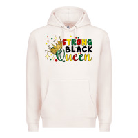Pale Pink strong black queen Premium Hoodie - Artiststas