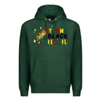 Sports Green strong black queen Premium Hoodie - Artiststas