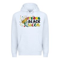 White strong black queen Premium Hoodie - Artiststas