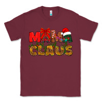 Burgundy Mama claus mother's day Classic Tee - HowdyJamesFarm